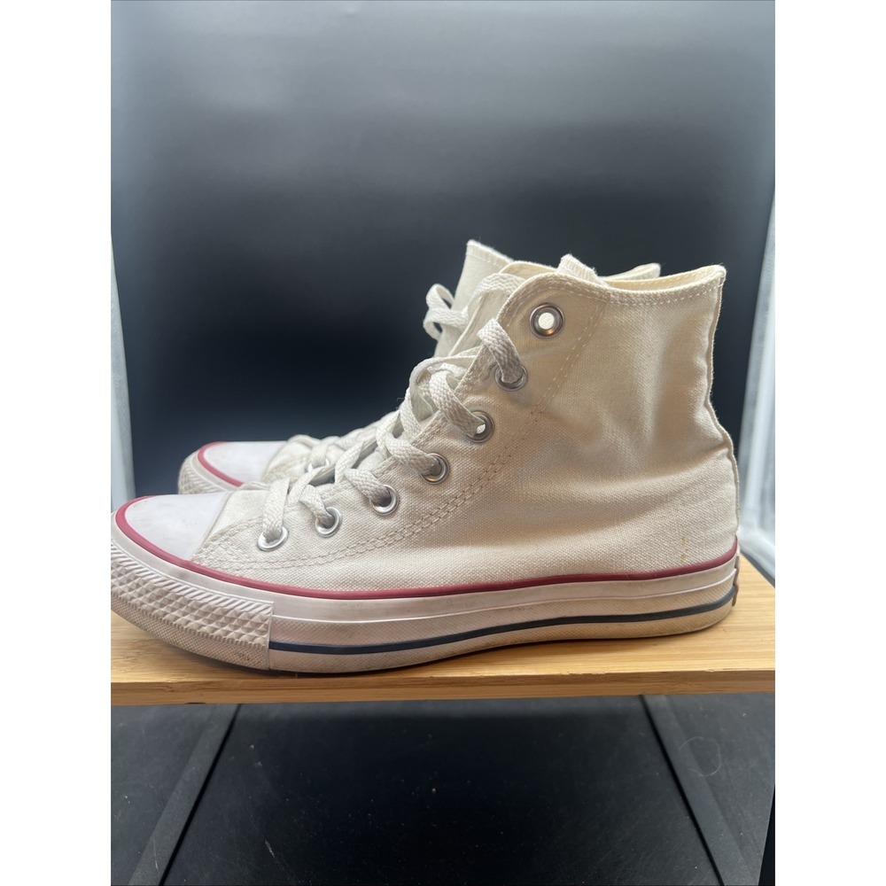 Converse Chuck Taylor All Star Unisex Men 5 Womens 7 White Canvas Shoes High Top